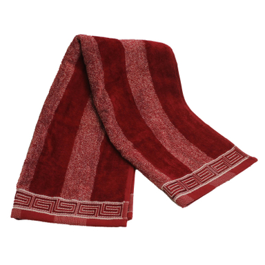 حوله دستی ماندگار طرح راه راه سایز 75x40 سانتی‌متر