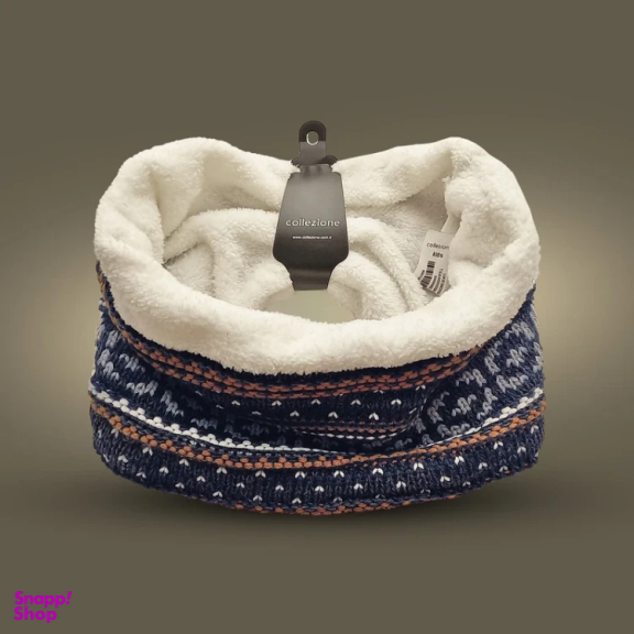 شال گردن بافتنی کولزیون مدل رینگی تدی