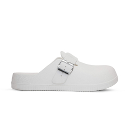 دمپایی زنانه شیما مدل وینتر کلاسیک رنگ سفید