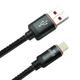 کابل شارژر USB به Lightning کد SH-1019 طول 1 متر