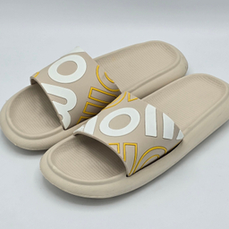 دمپایی مردانه زیتون مدل ام او کد 0616 رنگ کرم