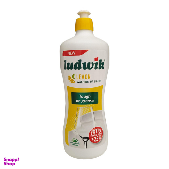 مایع ظرفشویی لودویک مدل Lemon حجم 900 میلی لیتر