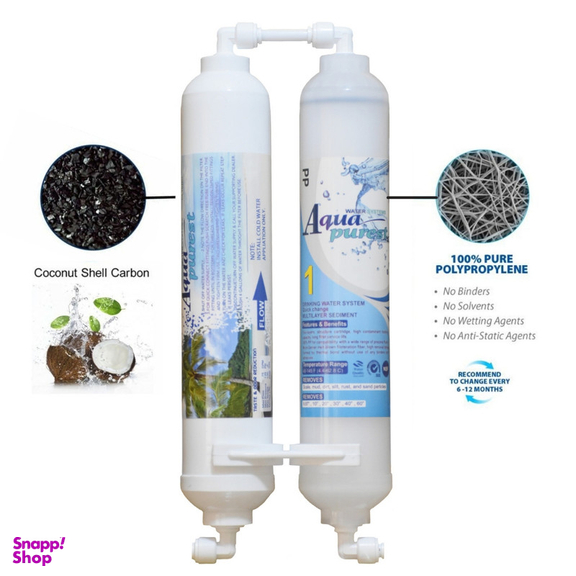 فیلتر رسوب گیر کولر آبی آکوا پیورست شریعتی مدل الیافی Z 606 PRP مجموعه 6 عددی