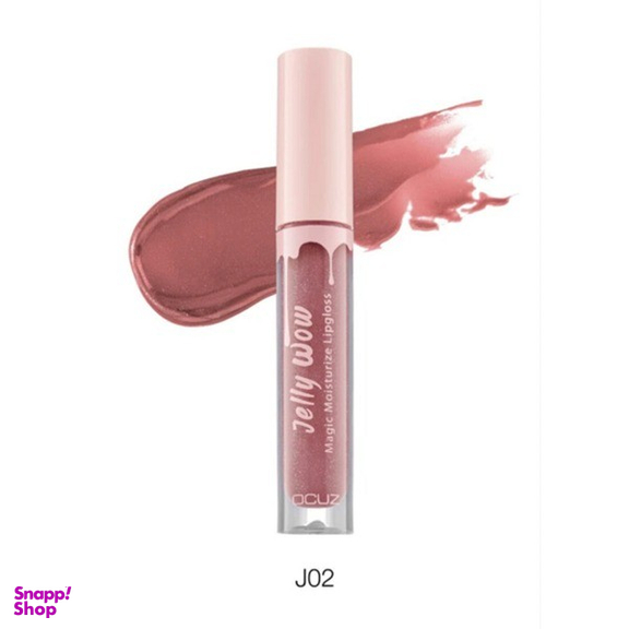 لیپ گلاس شاین دار اوکاز مدل Jelly Wow کد J02