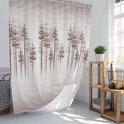 پرده حمام دلفین کد TOR-3390 سایز 200×180 سانتی متر