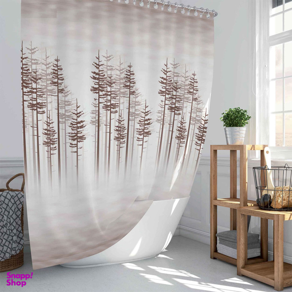 پرده حمام دلفین کد TOR-3390 سایز 200×180 سانتی متر