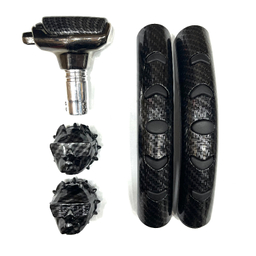 ست دور فرمان و دور بازویی و سردنده شیفتر‌دار خودرو کد 03 بسته 5 عددی