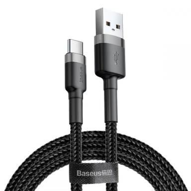 کابل دیتا USB به Type-C باسئوس مدل Cafule طول 2 متر