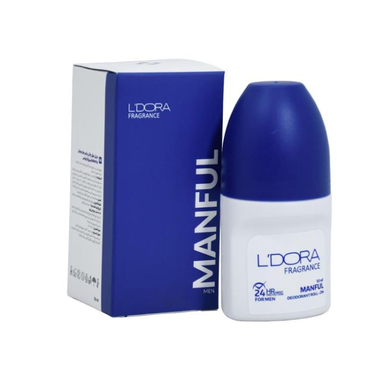مام رول ضدتعریق مردانه لدورا مدل MANFUL حجم 50 میلی لیتر