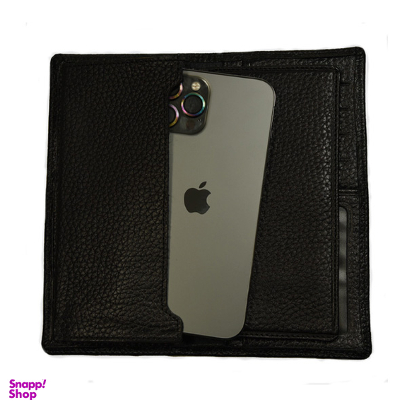 کیف پول کتی چرم طبیعی مردانه آروین چرم کد AR-207