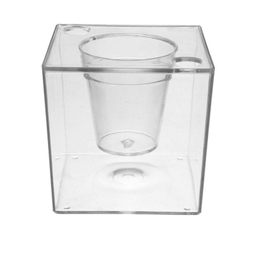 آکواریوم مدل گلدان شفاف کد 15×15