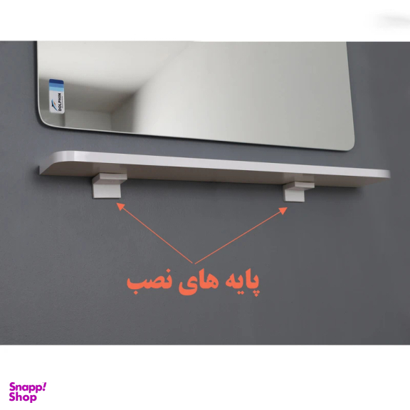 طبقه دیواری دلفین مدل PVC-4010-RH