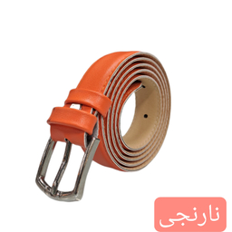 کمربند زنانه سگگ میخی کد 011 رنگ نارنجی