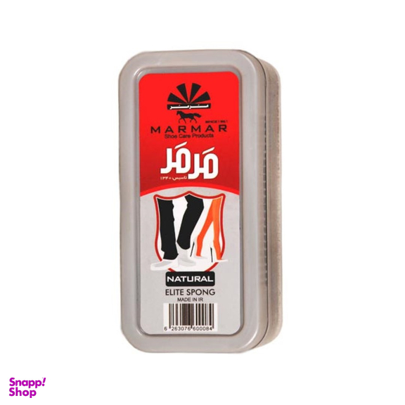 واکس کفش مرمر مدل بی رنگ ابری