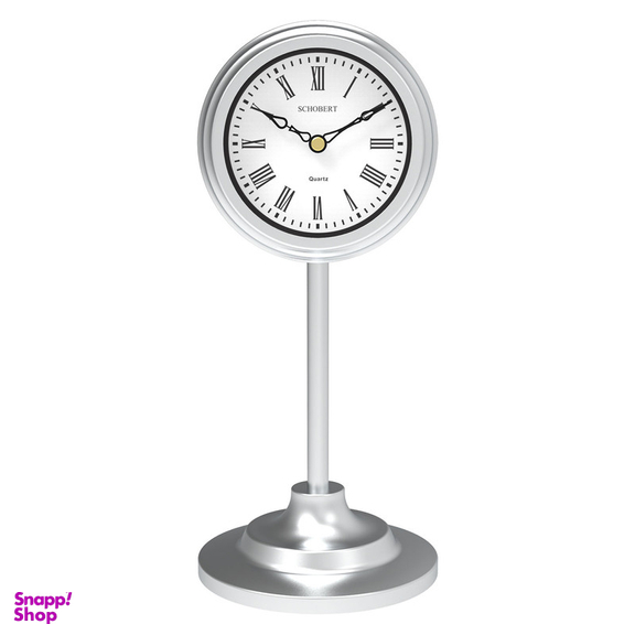 ساعت رومیزی شوبرت مدل 6011QW-SILVER