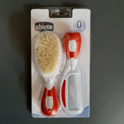 ست شانه و برس کودک چیکو مدل جغجغه دار کد 55