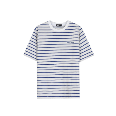 تیشرت زیگ مدل Sandero رنگ سفید آبی