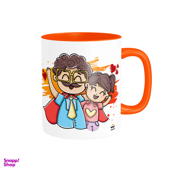 ماگ شادیت طرح روز دختر کد 024