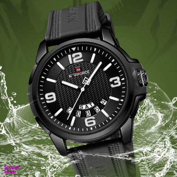 ساعت مچی مردانه نیوی فورس مدل NF9215T رنگ مشکی