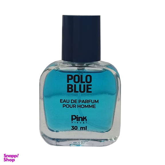 عطر جیبی مردانه پینک ویژوال مدل Polo Blue حجم 30 میلی لیتر