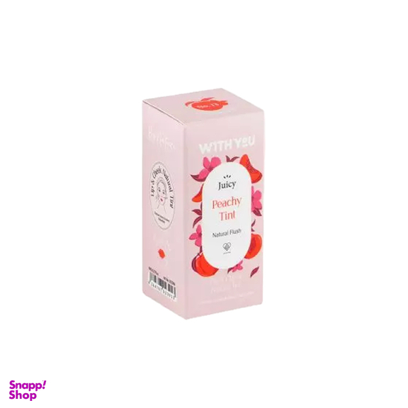 تینت لب و گونه ویت یو مدل هلو کد J3 حجم 8 میلی لیتر