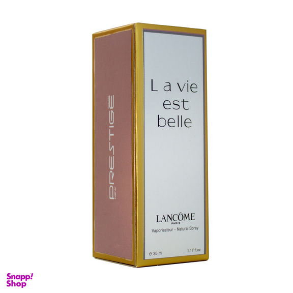 عطر جیبی زنانه نیو پرستیژ کالر مدل La Vie Est Belle حجم 35 میلی لیتر