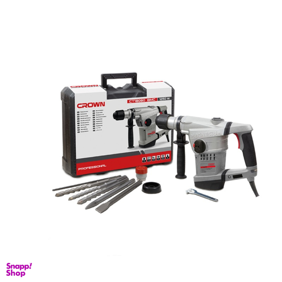 دریل بتن کن 1250 وات کرون مدل CT18080V