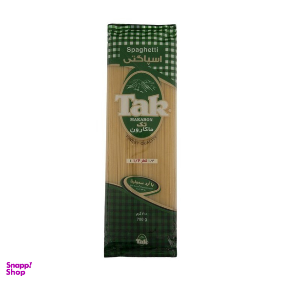 ماکارونی قطر 1.2 میلی متر تک ماکارون وزن 700 گرم