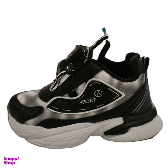 کتانی راحتی مدل اسپرت پیچی کد 124 رنگ مشکی