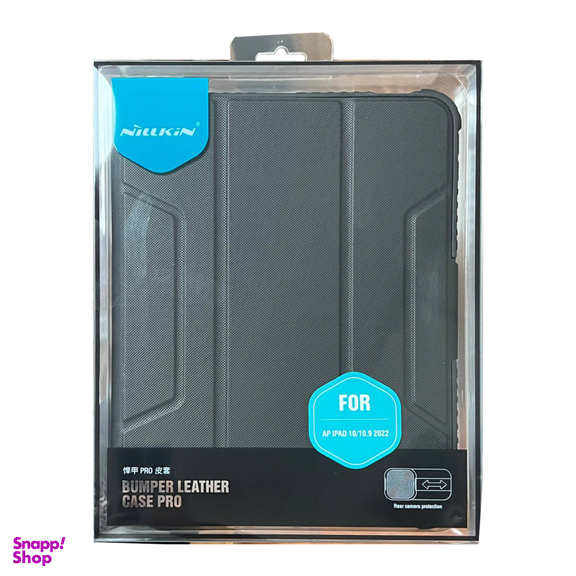کیف کلاسوری نیلکین مدل Camshield Bumper Leather مناسب برای تبلت اپل iPad 10 / iPad 10.9 (2022)
