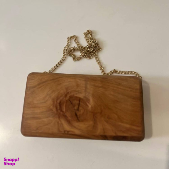 کیف دستی زنانه مدل چوبی کد TK