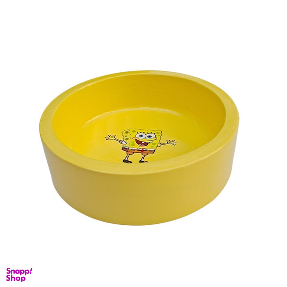 ظرف آب و غذای سگ و گربه مدل باب اسفنجی کد 2025