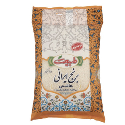 برنج ایرانی سرلاشه معطر هاشمی درجه یک طبیعت وزن 4.5 کیلوگرم