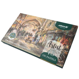پاستل روغنی 48 رنگ آریا مدل Artist-Bazaar