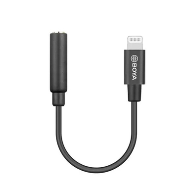 کابل تبدیل Jack 3.5mm Female به Lightning بویا مدل BY-K3