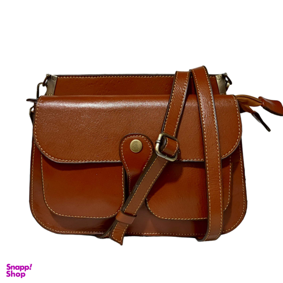 کیف رودوشی زنانه چرم طبیعی مدل Fateh116