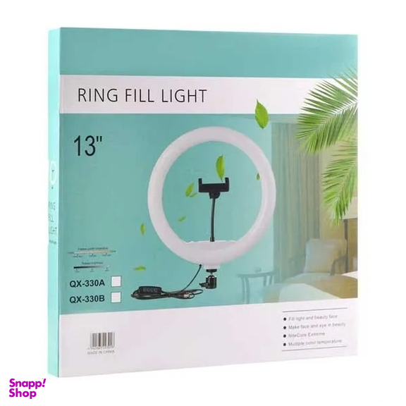 رینگ لایت مدل QX-330A به همراه سه پایه