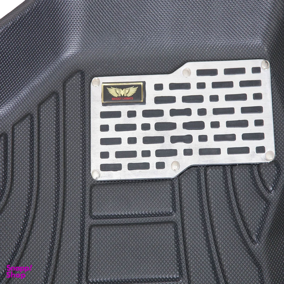 کفپوش سه بعدی خودرو ماهوت مدل لب برگردان مناسب برای تیبا 2