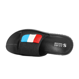 دمپایی مردانه شیما مدل Flag رنگ مشکی