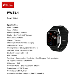 ساعت هوشمند پرووان مدل PWS14