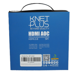 کابل 2.0 HDMI فیبر نوری کی نت پلاس مدل KP-A140 طول 5 متر