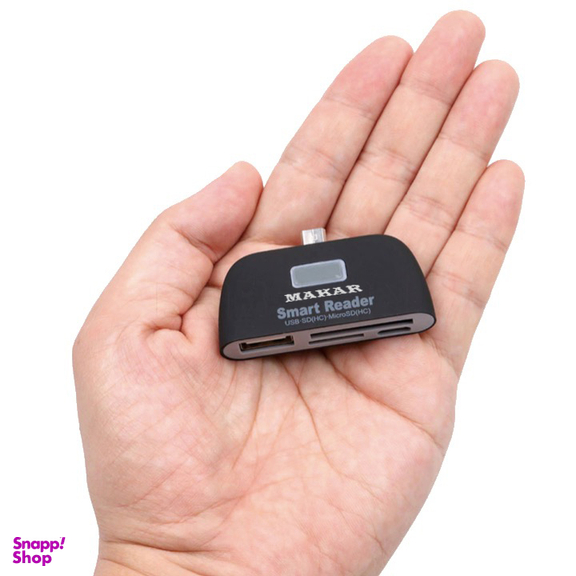 کارت‌ خوان Type-C ماکار مدل M6in1 USB 3.1 با سرعت 10Gbps