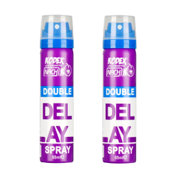 اسپری تاخیری ناچ کدکس مدل double delay حجم 65 میلی لیتر مجموعه 2 عددی