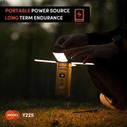 چراغ قوه و اسپیکر بلوتوثی قابل حمل کربی مدل Y225 POWERBANK