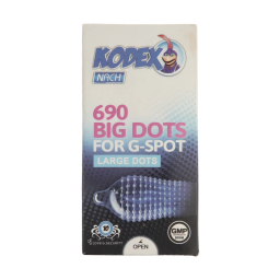 کاندوم خاردار ناچ کدکس (Nach Kodex) مدل Big Dots بسته 10 عددی مجموعه 2 عددی