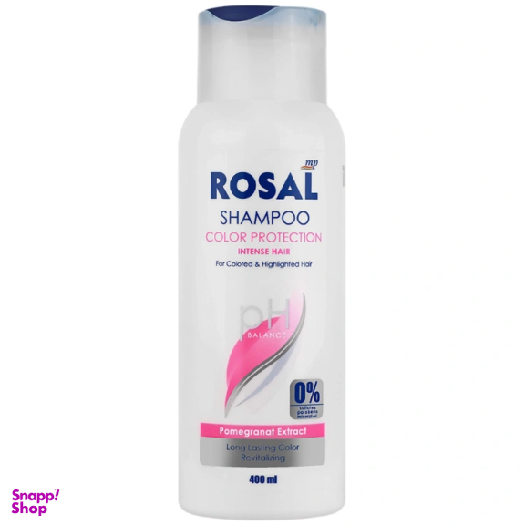 شامپو تثبیت کننده رنگ مو رزال مدل Color Protection حجم 400 میلی لیتر