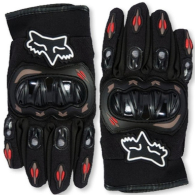 دستکش موتورسیکلت طرح fox کد Moto d1