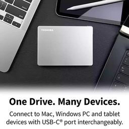هارد دیسک اکسترنال توشیبا مدل CANVIO FLEX ظرفیت 1 ترابایت
