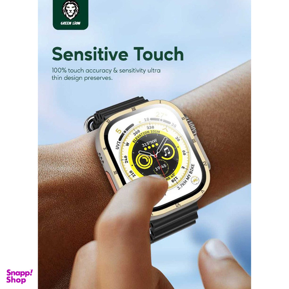 محافظ صفحه نمایش گرین لاین مدل Roman مناسب برای اپل واچ 49mm