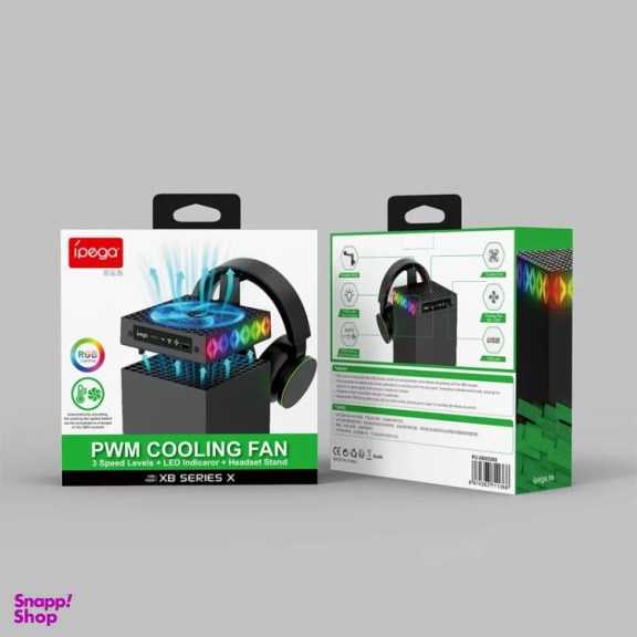 فن خنک کننده RGB آی پگا مناسب کنسول ایکس باکس سری ایکس مدل PG-XBX026S